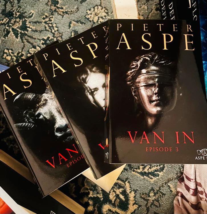 Boekenreeks – Pieter Aspe, Deflo & Tom Lanoye (goede staat), Boeken, Fantasy, Zo goed als nieuw, Ophalen of Verzenden