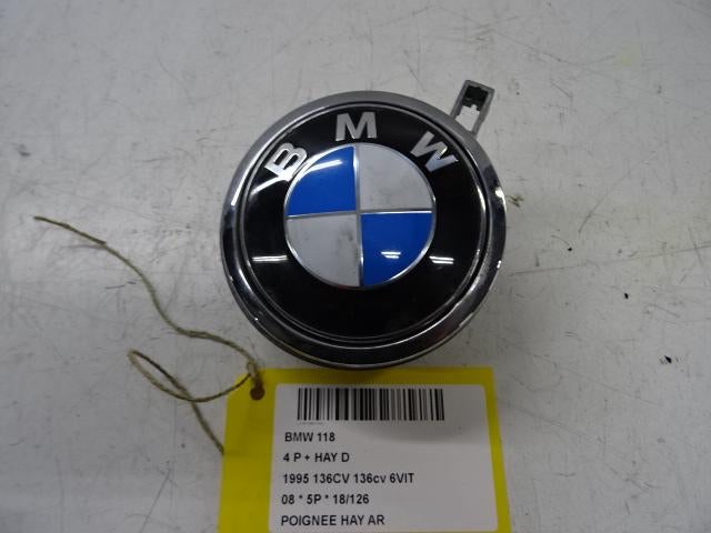 POIGNEE COFFRE / HAYON ARRIERE BMW 1 serie (E81) (7207933), Autos : Pièces & Accessoires, Carrosserie & Tôlerie, BMW, Utilisé