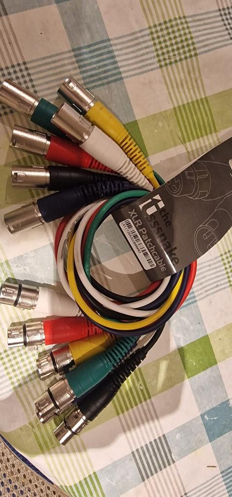 XLR patch Cable New, Enlèvement ou Envoi