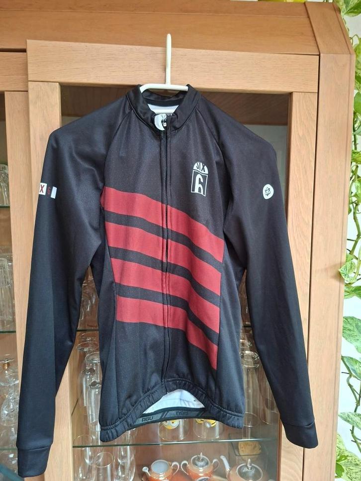 Agu: Fietsshirt voor dames (Medium), Kleding | Dames, Sportkleding, Gedragen, Hardlopen of Fietsen, Maat 38/40 (M), Zwart, Ophalen of Verzenden