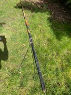 Antieke vlaggenmast in de Belgische 3-kleur, Ophalen