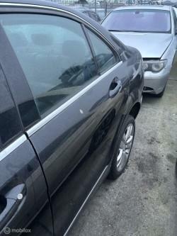 Achterdeur linksachter zwart Mercedes C-klasse Estate 07-14, Gebruikt, Deur, Mercedes-Benz, Ophalen of Verzenden