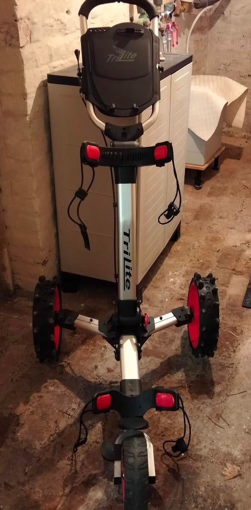 Chariot golf trilite, Sport en Fitness, Golf, Ophalen, Gebruikt, Overige typen, Overige merken