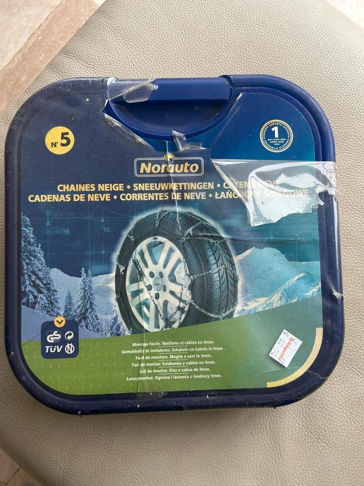 Sneeuwkettingen Norauto maat 5 - in koffer, Auto diversen, Sneeuwkettingen, Ophalen of Verzenden