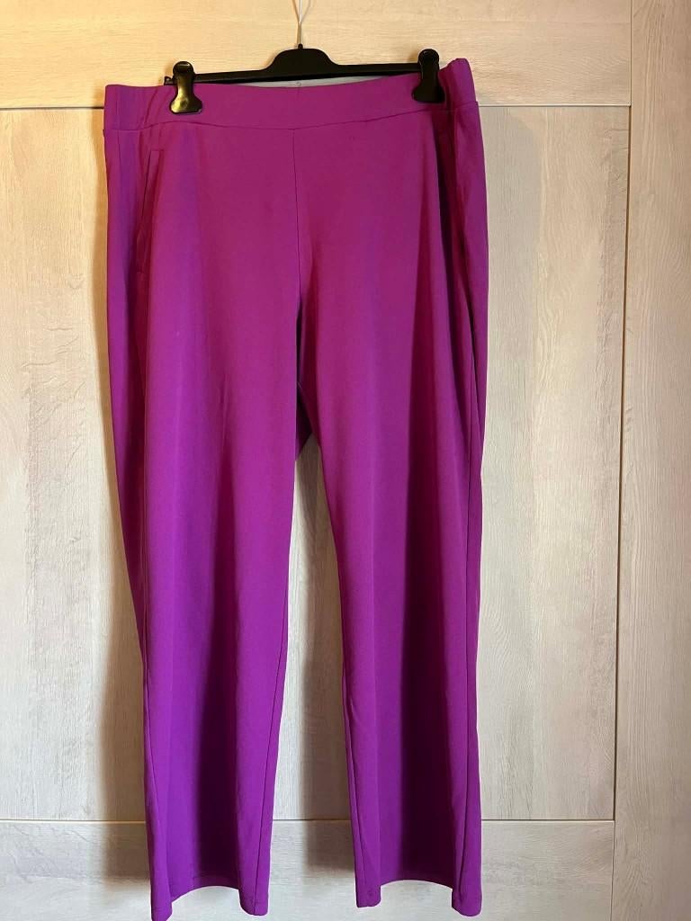 broek m & s mode met rekker 50-52, Kleding | Dames, Grote Maten, MS Mode, Ophalen of Verzenden, Gedragen, Broek of Spijkerbroek