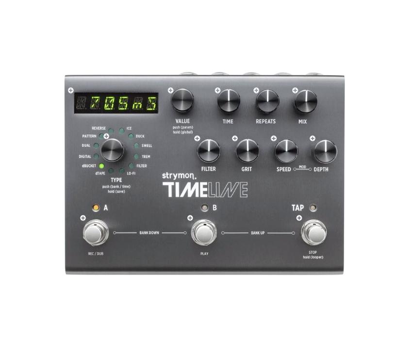 Strymon TimeLine Delay Effect Pedaal (Nieuw), Muziek en Instrumenten, Ophalen of Verzenden, Nieuw, Delay of Echo