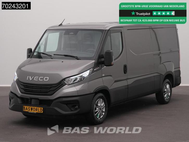 Iveco Daily 35S21 BPM VRIJ! 3.0L Automaat 210PK Laag Dak L2H, Auto's, Bestelwagens en Lichte vracht, Bedrijf, Te koop, Achteruitrijcamera