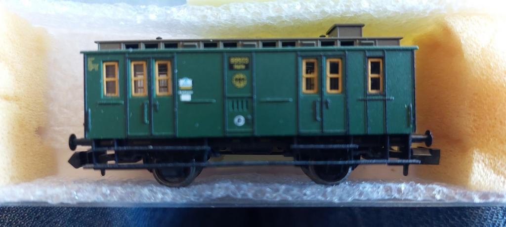 NLK 0423 FLEISCHMANN 8057 PERSONEN RIJTUIG 1/160, Hobby en Vrije tijd, Modeltreinen | N-Spoor, Gelijkstroom, Fleischmann, Wagon