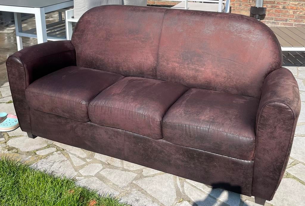 Canapé en bon etat style vintage, Enlèvement, Utilisé, Tissus, Style vintage