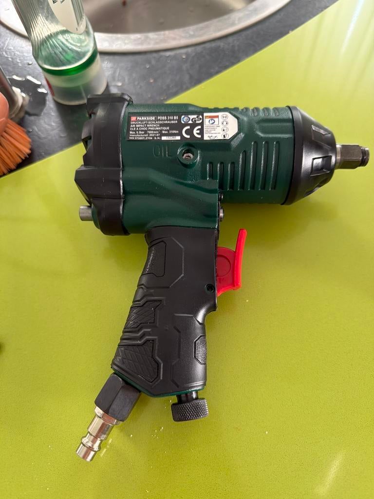 Bouloneuse air comprimé parksinde, Bricolage & Construction, Enlèvement, Neuf, Autres types, Mécanisme de percussion