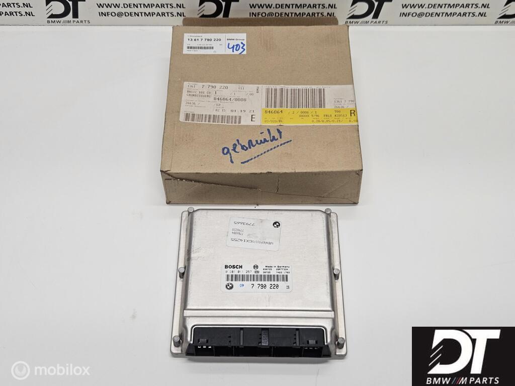 DME ECU motorcomputer BMW 5-serie E39 525d M57 13617790220, Autos : Pièces & Accessoires, Enlèvement ou Envoi, Utilisé