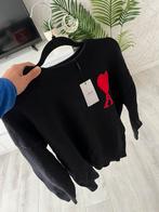 Ami paris trui, Ophalen of Verzenden, Nieuw, Maat 46 (S) of kleiner, Zwart