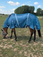 Blauw vliegendeken met halsstuk BR, Dieren en Toebehoren, Ophalen, Deken