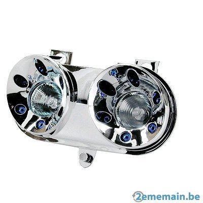 mbk booster rocket voorlicht tnt chroom prijs 30 euro, Fietsen en Brommers, Brommeronderdelen | Scooters, Nieuw, Koplamp, Ophalen