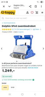Robot de piscine Dolphin SF60, Enlèvement