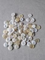 100 witte knopen voor €2, Enlèvement ou Envoi, Bouton ou Boutons
