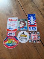 marques et autocollants publicitaires pour jeans, Collections, Marques & Objets publicitaires, Enlèvement ou Envoi