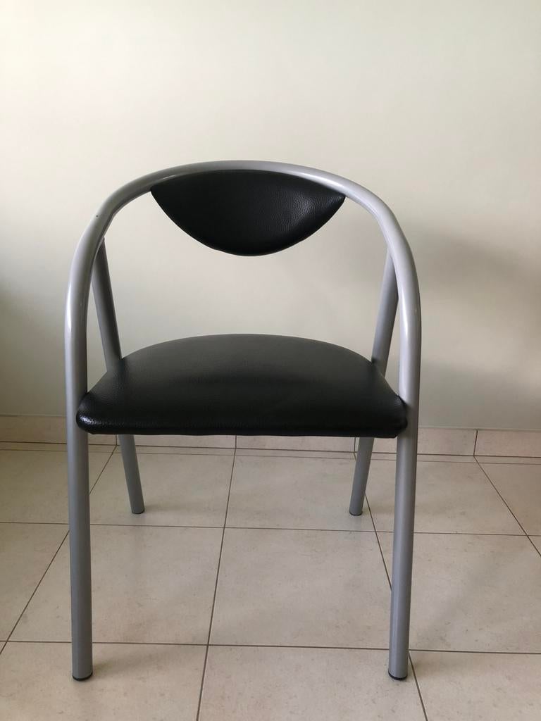 Keukenstoel, Huis en Inrichting, Stoelen, Ophalen, Gebruikt, Vier, Metaal