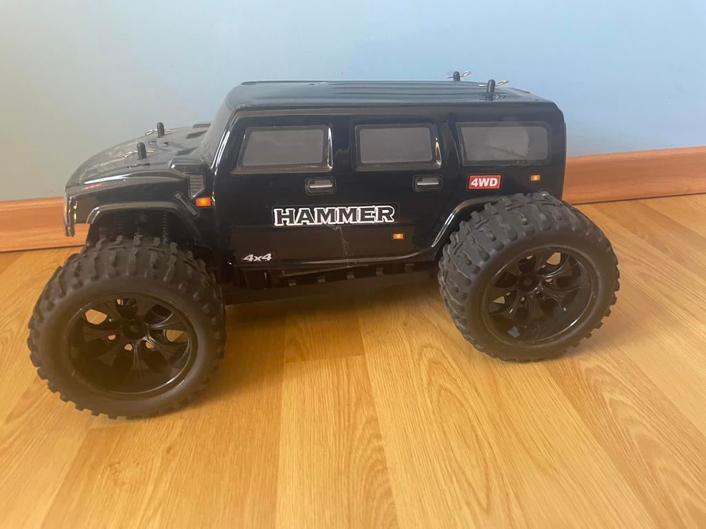 Rc car amper gebruikt rijd nog perfect himoto, Hobby en Vrije tijd, Modelbouw | Radiografisch | Auto's, Ophalen of Verzenden, Zo goed als nieuw