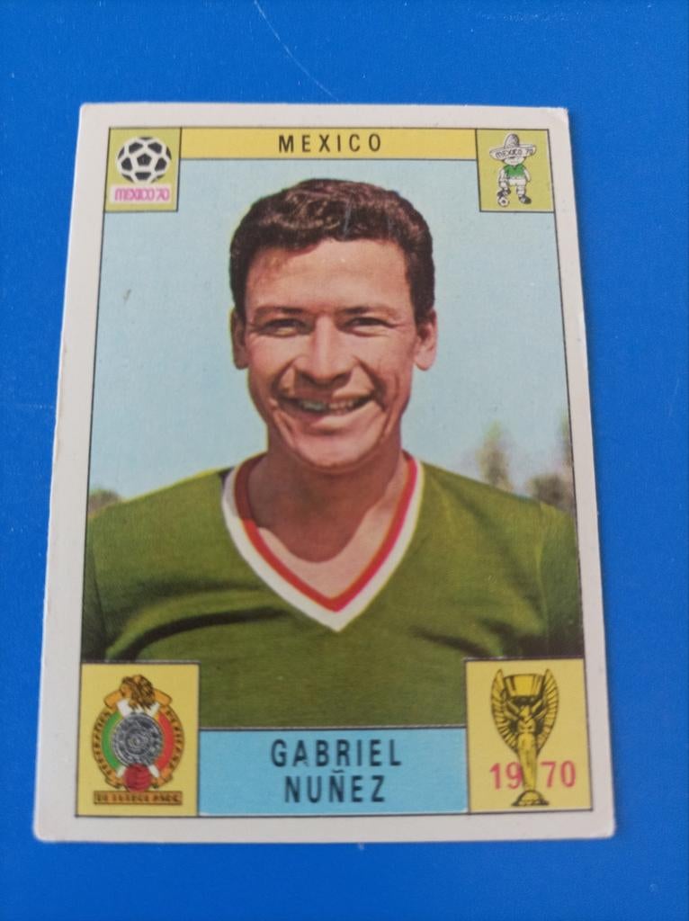 Panini México 70, Mexico Gabriel Nunez, Enlèvement ou Envoi