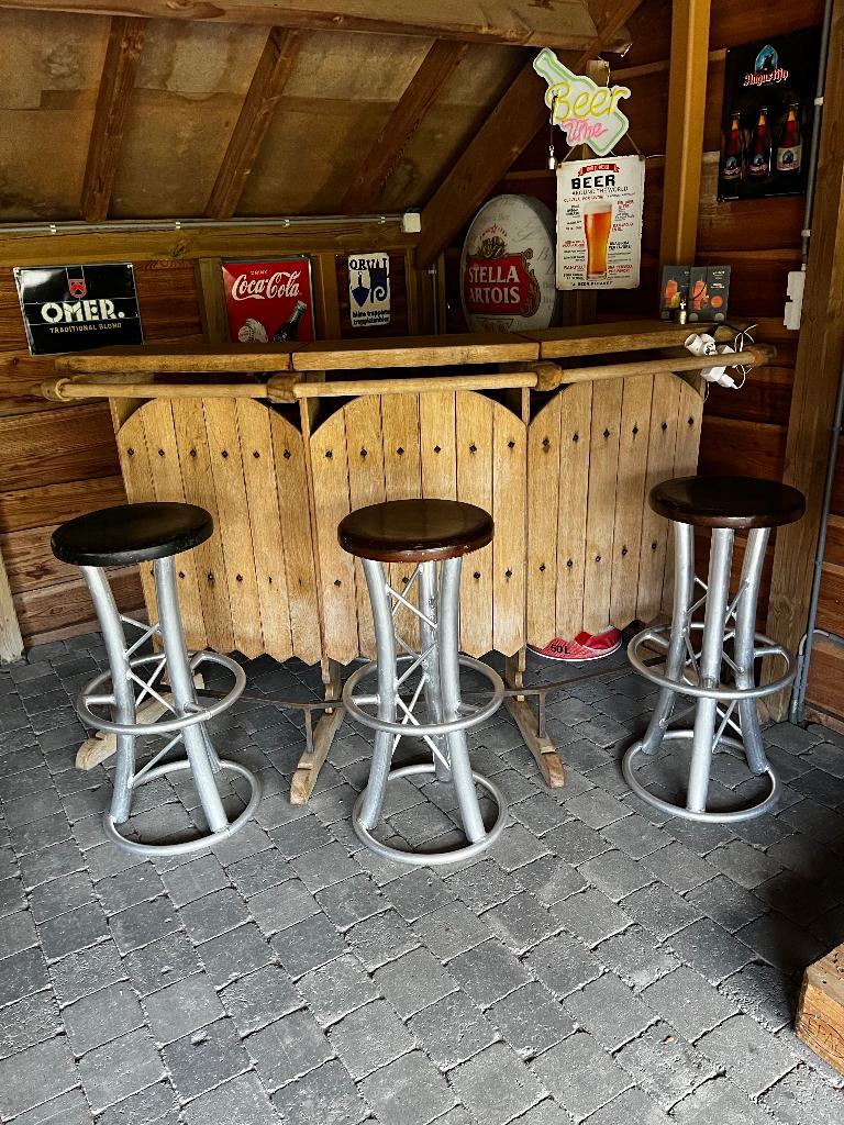 Magnifique Tabouret Bar, Maison & Meubles, Tabourets de bar, Avec repose-pieds, Comme neuf, Enlèvement, 60 à 90 cm