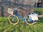 fiets: heavy duty gazelle blauw, Accès (extra) bas, Enlèvement, Utilisé, 50 à 53 cm