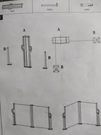 Windscherm dubbel, Tuin en Terras, Tuinschermen, Ophalen