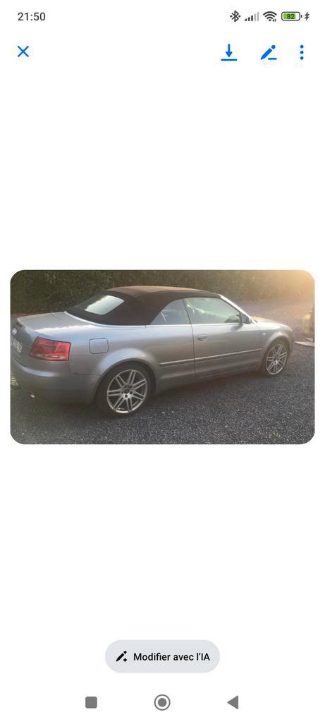 Super Audi A4 cabriolet 2l tdi, Autos, Audi, Particulier, Enlèvement