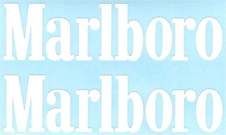 Marlboro sticker set #7, Motoren, Accessoires | Stickers, Verzenden
