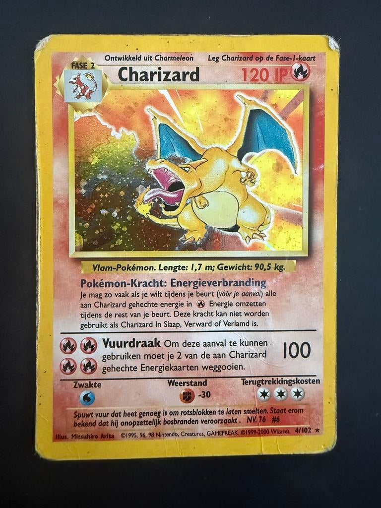 Charizard 120 IP, Ophalen, Gebruikt, Losse kaart