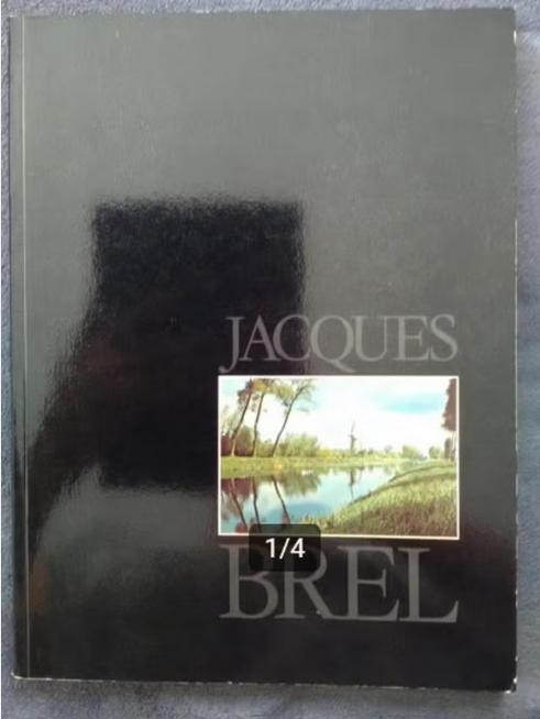"Jacques Brel" Paul Emmanuel (1978), Livres, Artiste, Enlèvement ou Envoi, Paul Emmanuel, Utilisé