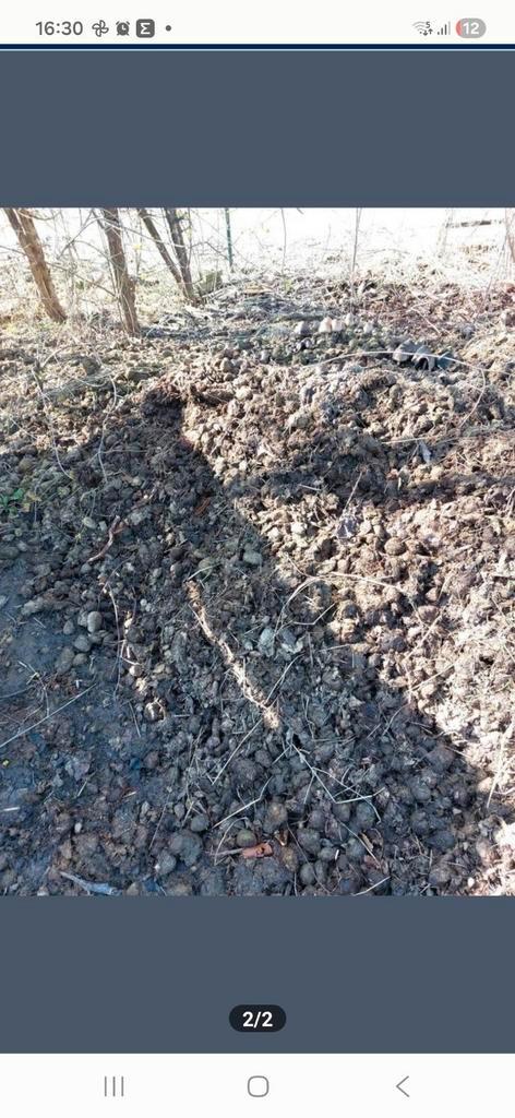 Gratis paardenmest (pony's)., Tuin en Terras, Aarde en Mest, Mest, Ophalen