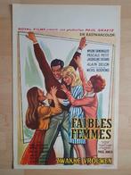 filmaffiche Alain Delon faibles femmes 1959 filmposter, Rechthoekig Staand, Ophalen of Verzenden, Zo goed als nieuw, A1 t/m A3