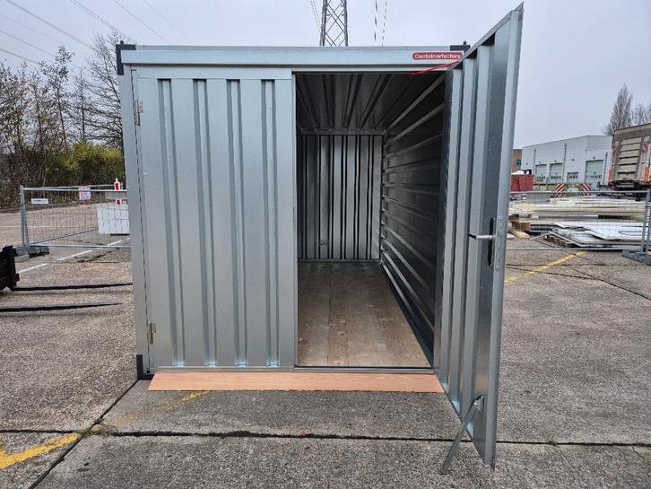 Demontabele opslagcontainer, Tuin en Terras, Bergingen en Tuinkasten, Nieuw, Containerberging, Metaal, Ophalen