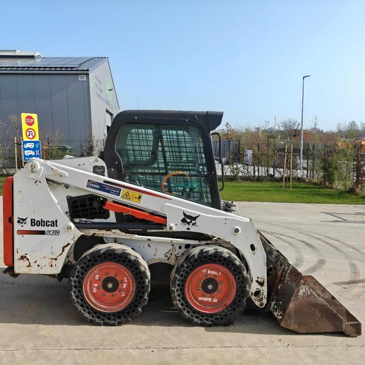 Bobcat S450 - 2016 - 970 uur - 600 kg - 36 kW - CH1058, Tuin en Terras, Tegels en Klinkers, Ophalen