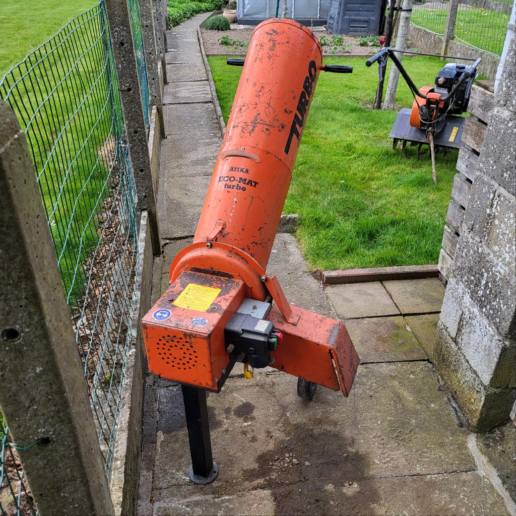 helmstok+versnipperaar, Tuin en Terras, Ophalen, Gebruikt, Cultivator, Husqvarna