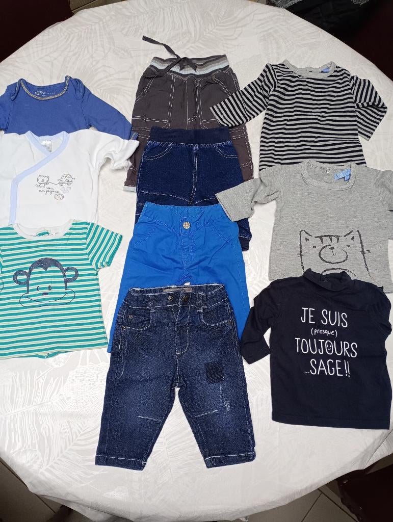 3M Lot vêtements bébé garçon, Enfants & Bébés, Vêtements de bébé | Taille 56, Garçon, Enlèvement ou Envoi