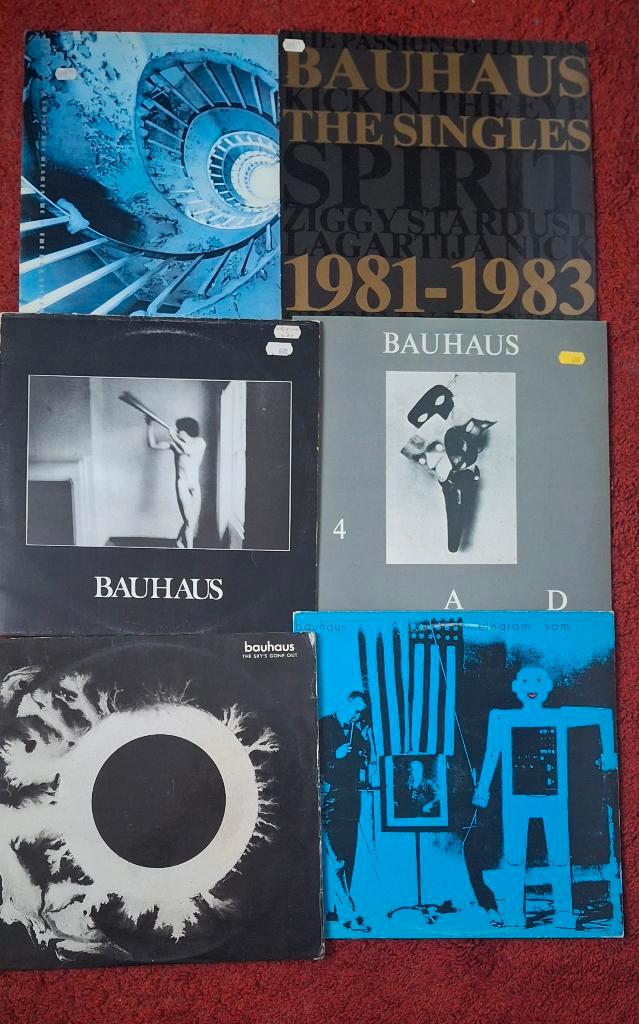 collection vinyles BAUHAUS LP 33t Maxi singles 12", CD & DVD, Vinyles | Autres Vinyles, Utilisé, Enlèvement ou Envoi