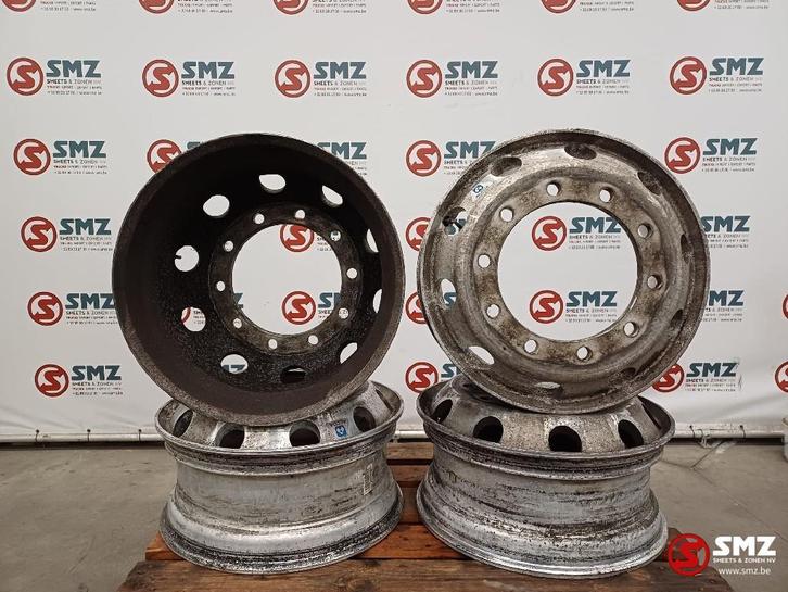 Occ set Alcoa aluminiumvelgen 9,00x22,5, Auto-onderdelen, Vrachtwagen-onderdelen, Overige merken, Overige Auto-onderdelen, Gebruikt