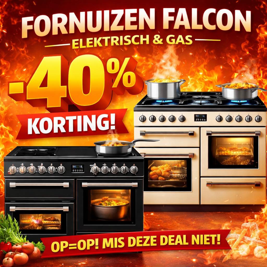 cuisieure Falçon jusqu'à -40 %, Electroménager, Cuisinières, Neuf, Enlèvement