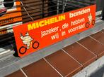 Michelin fietsbanden oud reclamebord, Ophalen of Verzenden, Gebruikt, Reclamebord