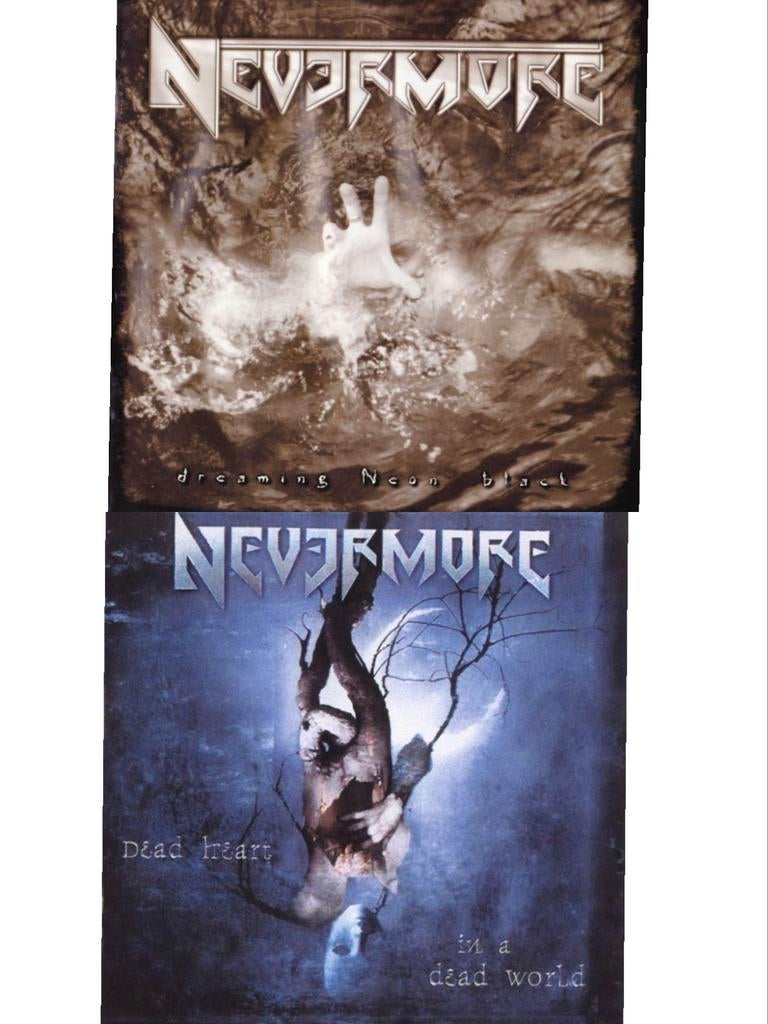 Deux CD Nevermore. Trash, heavy metal., Enlèvement ou Envoi