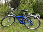 Jongensfiets minerva blauw, Fietsen en Brommers, Ophalen, Versnellingen, Minerva, Gebruikt