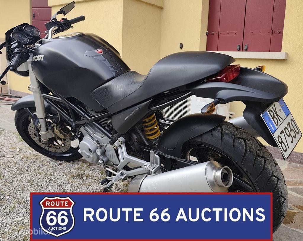 Ducati Monster 620 Dark | 2003 | Route 66 Auctions, Autos, Autos Autre, Achat, Entreprise, Boîte manuelle, Autre carrosserie