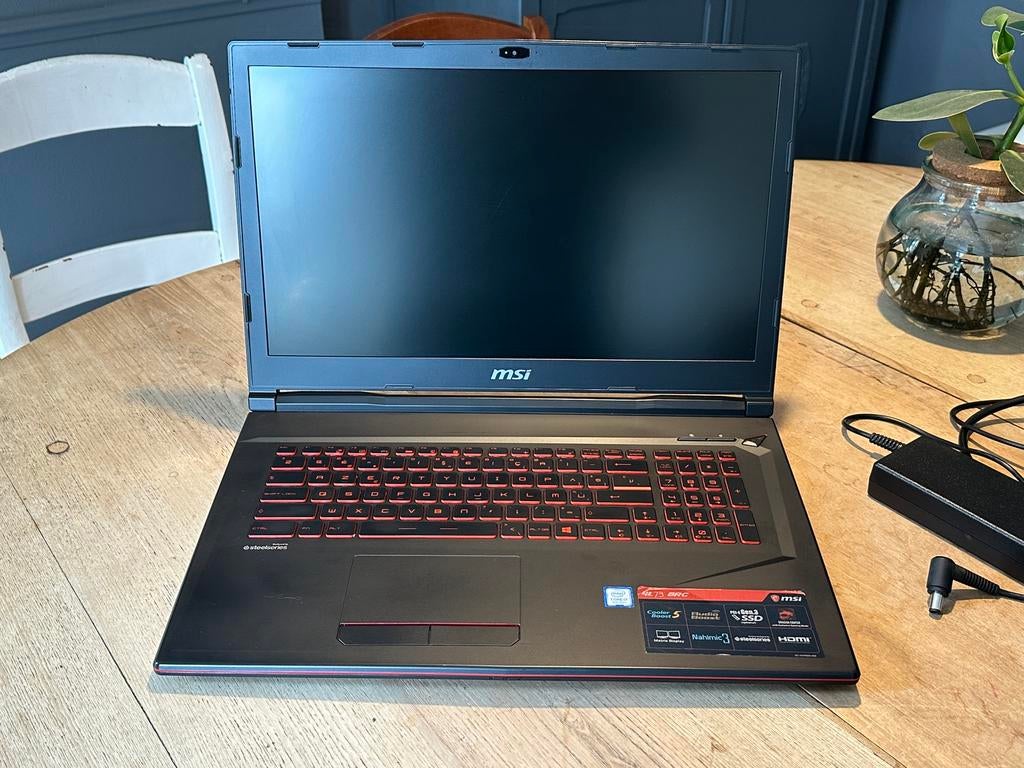 MSI GL73-8RC PC portable, Informatique & Logiciels, Ordinateurs portables Windows, 17 pouces ou plus, Enlèvement, Utilisé, Gaming