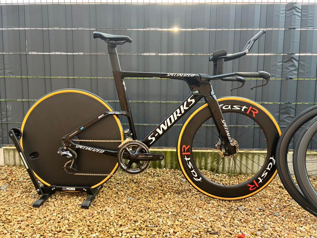 Tijdrit fiets, Ophalen, Zo goed als nieuw