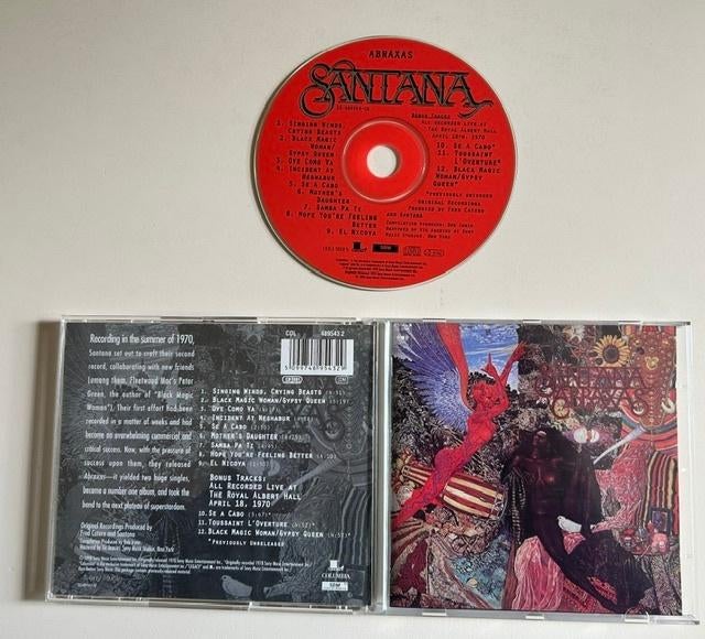 CD SANTANA - ABRAXAS + 3 TITRES LIVE SUPPLÉMENTAIRES, CD & DVD, CD | Rock, Comme neuf, Pop rock, Enlèvement ou Envoi