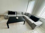 Canapé d’angle, 5 places, gris IKEA, Maison & Meubles, Enlèvement, Comme neuf