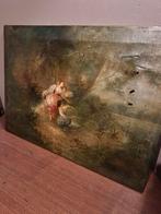 Schilderij art nouveau, Ophalen