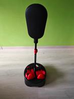 Kinder boksbal met standaard + handschoenen (Decathlon), Sport en Fitness, Ophalen, Zo goed als nieuw, Boksbal